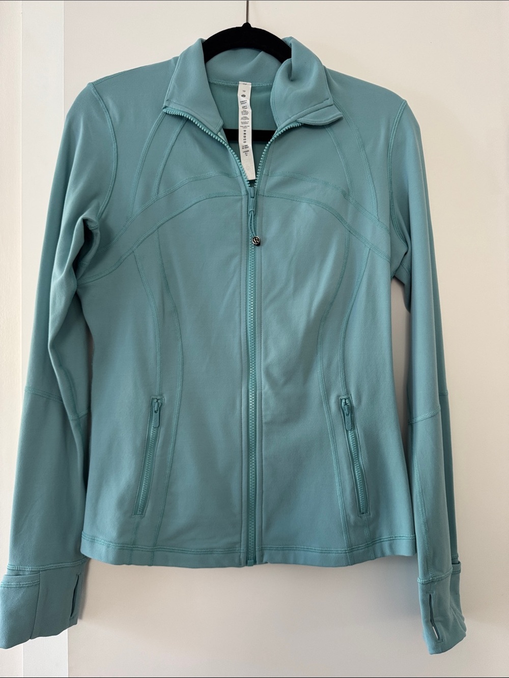 lululemon athletica Teal Full-Zip Utility Jacket